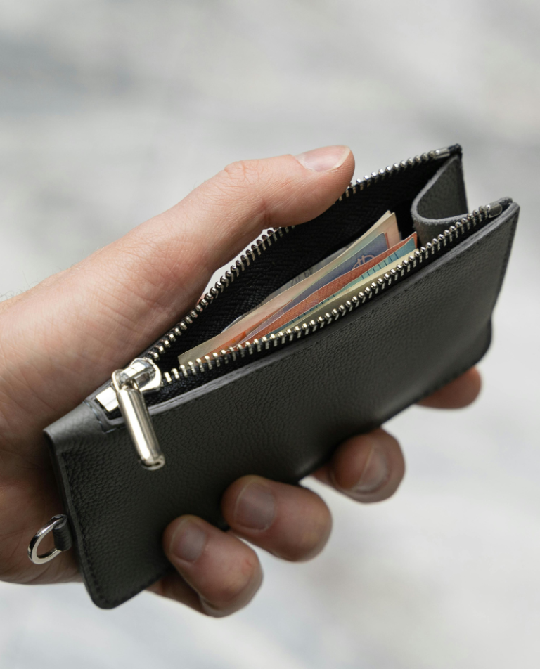 Wallet with cash